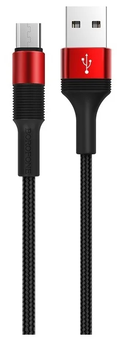 Кабель зарядки Micro-USB Borofone BX21 1m черный
